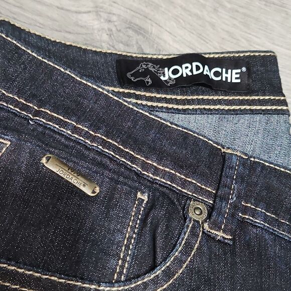 EUC Jordache Dark Bootcut Midrise Jeans - Picture 3 of 8